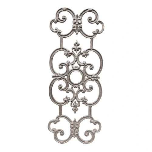 Cast Iron Casting, Victorian. 10-3/8"W, 26-1/8"H